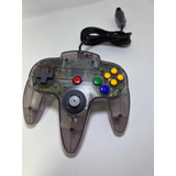 Control N64 Morado Traslúcido Original