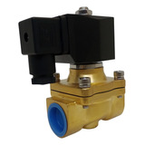 Válvula Solenoide  Latão Gás Vedação Buna N. Dn 3/8''