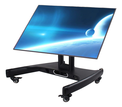 Bigalleons Soporte De Tv Móvil Carrito De Monitor De Baja