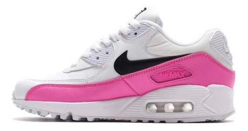 Calzado Nike Airmax 90 Blanco/ Rosa