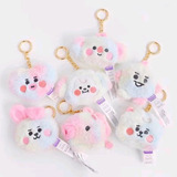 Llaveros Peluche 7 Pzas Originales Arcoíris Rainbow Bt21 Bts