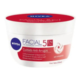 Crema Facial Nivea 5 En 1 Cuidado Anti-arrugas 375 Ml