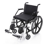 Cadeira De Rodas Prática Até 130kg Com Elevação Das Pernas!!