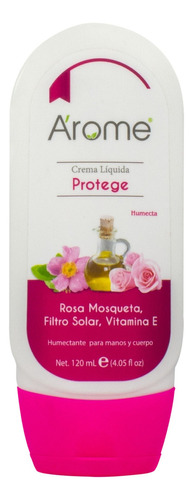 Arome Crema Rosa Mosqueta 120ml - Ml  F - mL a $50