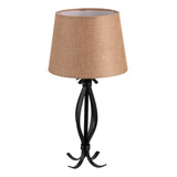 Lámpara Mesa Helena 1 Luz E27 Beige