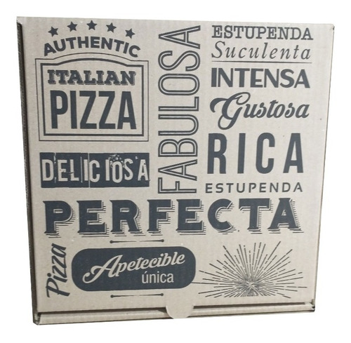 30 Cajas De Pizza En Carton  50x50 Cm X 5cm 
