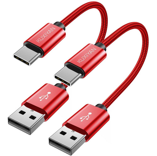 Cable Corto Usb C 1 Pie 2 Unidades Usb Tipo C Cargador ...