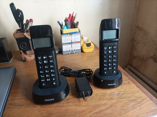 Teléfono Inalámbrico, Philips, Modelo D140 Duo