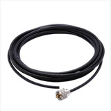 Cabo Coaxial Com Conector Para Antena Radio Px 5,5m Aquario 