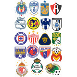 Vectores/plantilla Editable/logos Equipos Futbol Mexicano Mx