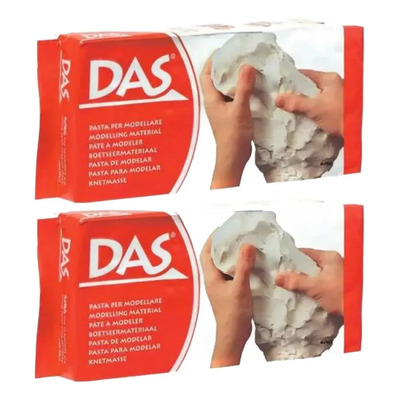 Pasta Masa Para Moldear Cerámica Fría Das Blanca 1 Kg Blanco | MercadoLibre