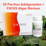 30 Parches Slim Patch Adelgazantes + Fucus Baje De Peso