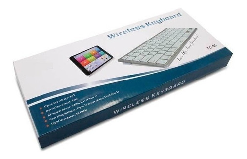 Teclado Mini Inalámbrico Bluetooth Mac Win Android Portatil