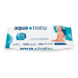Toallitas Húmedas Aqua Baby 99.9% Agua 60 Unidades