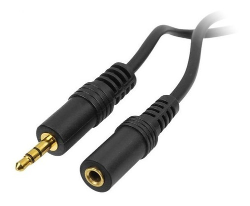 Cable Extensión De Audio Stereo 3.5mm X 2 Metros 