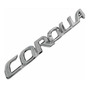 Emblema Trasero Letras Corolla Sensacion 2003-2008 Toyota  Toyota Corolla