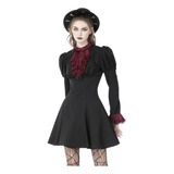 Vestido Cuello Volantes Victoriano Gotic Lolita Dark In Love