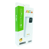 Power Bank Portátil Japi 20000mah Compatibl Lightning Tipo C