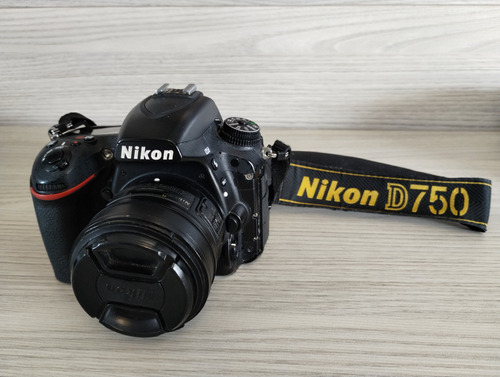 Câmera Nikon D750 + Lente Nikon 50 Mm 1.8g Af-s Nikkor