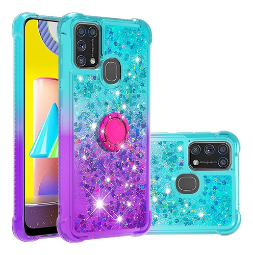 Funda Para Samsung M31 Gradient Quicksand Mujer Girj9481