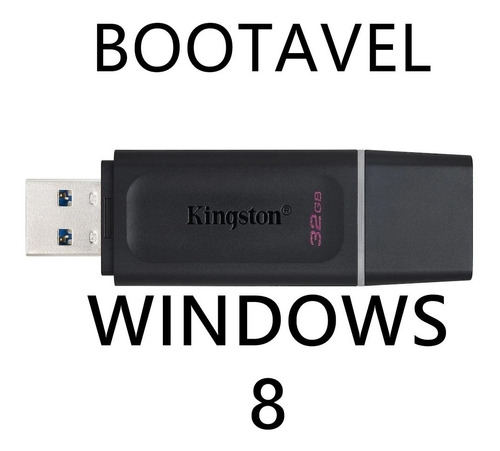 Pendrive Boot Kingston W7 W10 Ou W11 Formatação Pc/note