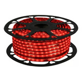 Manguera Led 25 Mts 5050 110v Luz Roja Exterior Decoracion