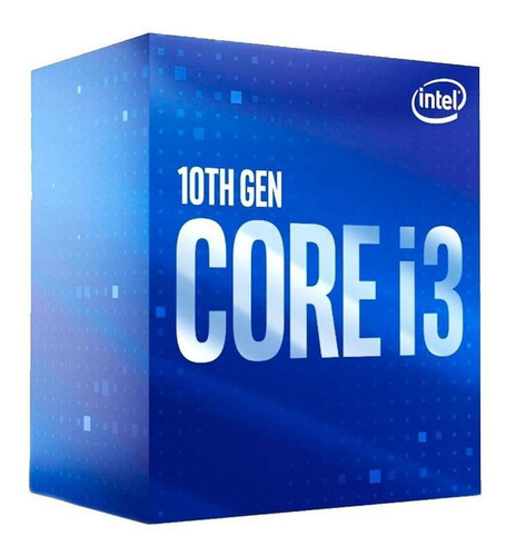Processador Intel Core I3-10100f 3.6ghz 4.3ghz Turbo Cache