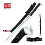 Wakizashi Honshu Boshin Acero Al Carbón 1060 De 83 Cm