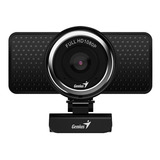 Camara Web Cam Genius Full Hd 1080p 360 Mic Digital 2mp Ecam