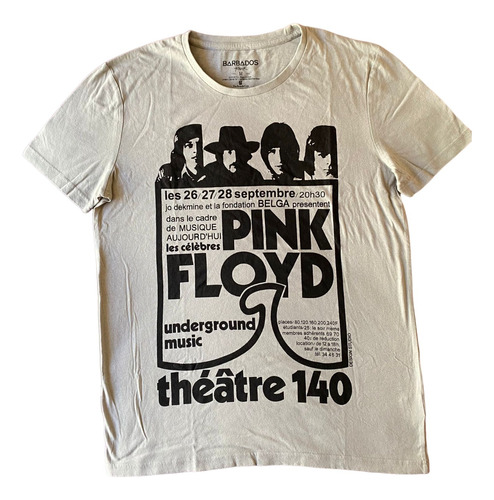 Polera Pink Floyd Talla M Hombre