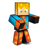 Boneco Minecraft Lopers 35cm Streamers Articulado Original