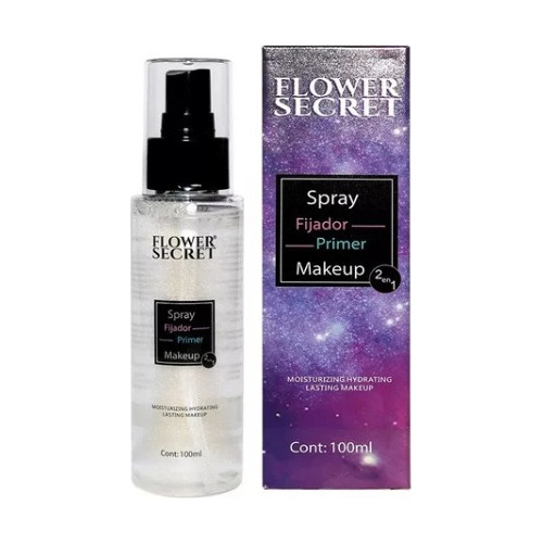 Primer Y Fijador De Maquillaje Spray 100ml Flower Secret