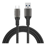 Amitosai Mts-acpd66w1 Cable Carga Y Datos Usb-a Usb-c 60w Color Negro