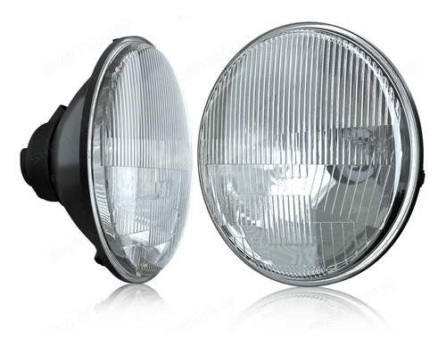 Faros Delanteros Cuadrados Led De 6x7  Para Dodge Ramcharger