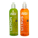 Kit Shampoo Automotivo Lemon 500ml + Citrus 500ml Evox