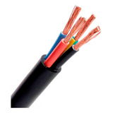 Cable Tipo Taller Tpr 4x1 Mm Envainado X 10 Metros