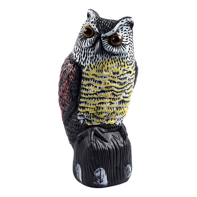 Artificial Flower Blinder Owl Decoy Al Enemy Scarecrow (la