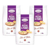 Premezcla Para Hornear Pan Pizza Sin Tacc Padoan De 500g X3