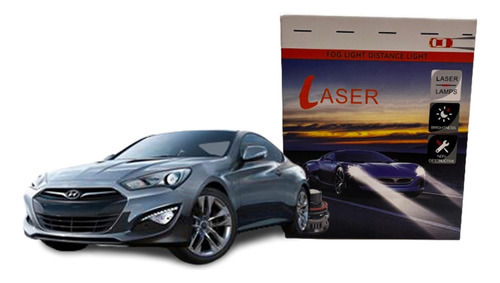 Luces Cree Led Laser  Hyundai Genesis (instalación) 