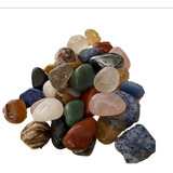 Pedras Roladas Naturais E Semipreciosas - 3kg De 3cm A 4cm 