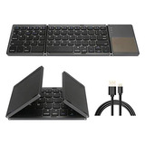 Achort Teclado Bluetooth Plegable, Teclado Inalambrico Porta