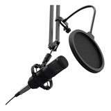 Pop Filter Para Microfones Audio At2020 Hyperx Bm800 Shure 