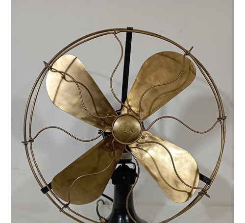 Aeg - Antiguo Ventilador Antiguo Bronce Aeg Tvu2 1930 Bronce