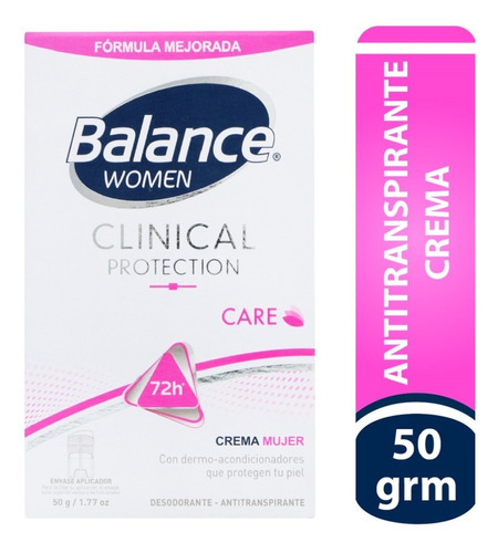 Antitranspirante En Crema Balance Wome - GRS a $479