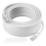 Cable Ethernet Cat5e De 125 Pies, Cable Largo De Internet Ca