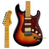 Guitarra Tagima Tg-540 Sb Strato Escudo Tt