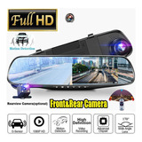 Cámara De Coche Full Hd 1080p Espejo Retrovisor Dash Dvr+cám