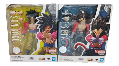 S.h. Figuarts Pack Goku Y Vegeta Fase 4 Dragon Ball Original