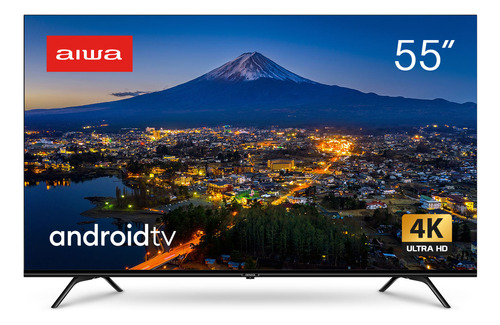 Smart Tv Aiwa 55 Android, 4k, Borda Ultrafina, Dolby Vision