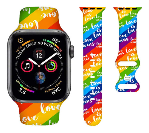 Bacdoilq Lgbt Pride - Correa De Reloj Inteligente Arcoris Co